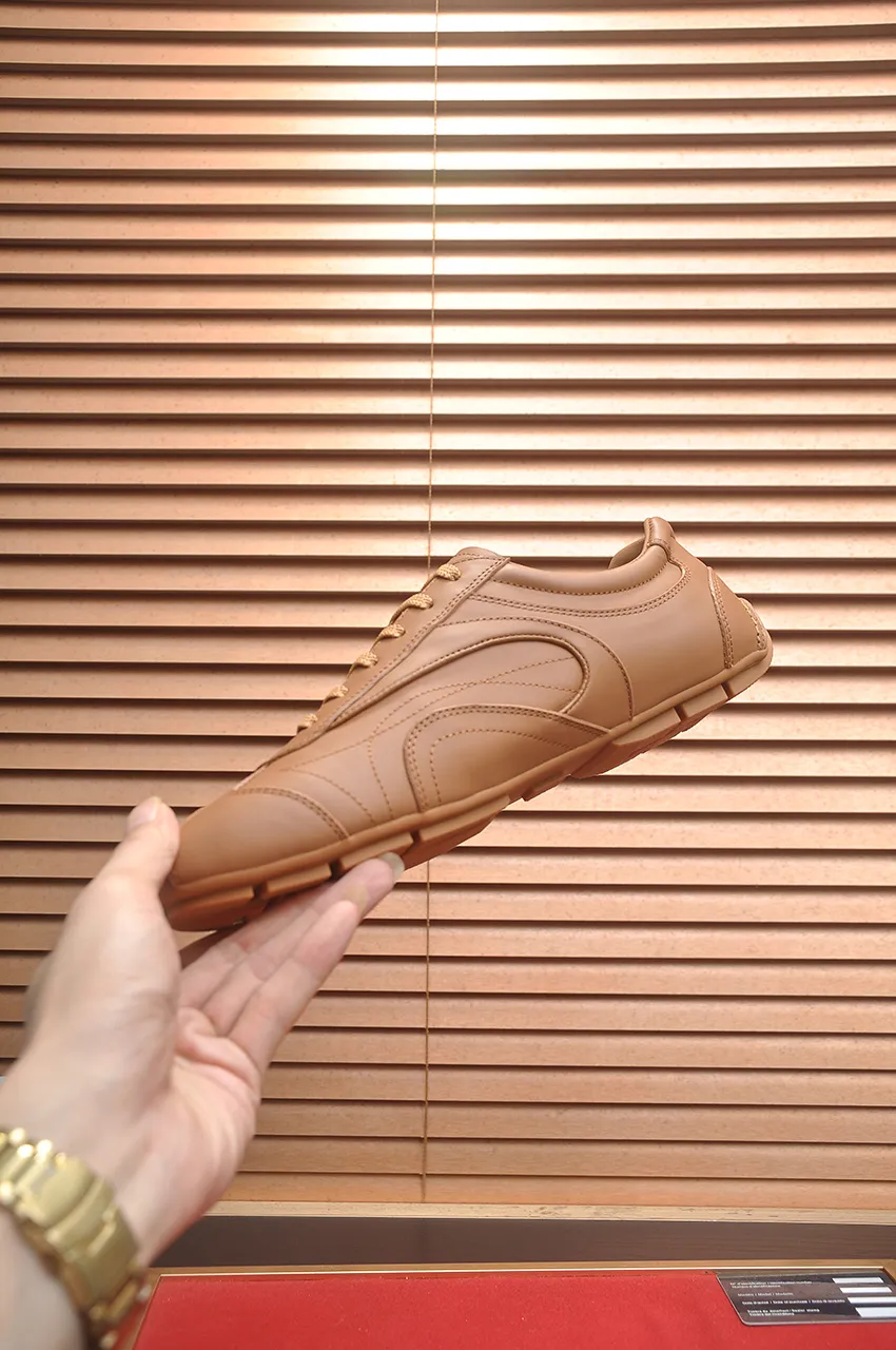 Men's shoes 💰560💶【PRADA】Prada casual shoes for couples, originally developed 1:1, made of high-mercerized cowhide with imported cowhide, silk sheepskin lining, rubber outsole, comfortable and soft on the feet, size for women: 35 to 40. Male 38 to 48💰🔥🔥🔥🔥🔥